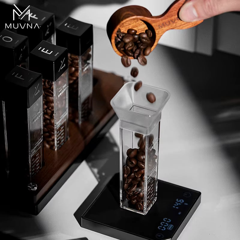 Metal Digital Kitchen Coffee Scale High Precision Cyclic Rechargeable Espresso Electronic Scale Home Barista Accessories