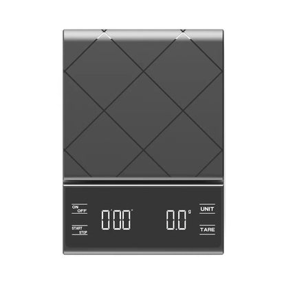 Electronic Coffee Scale with Silicone Pad Digital Food Scale with Timer High-Precision Portable Kitchen Baking Cooking Tool 3Kg